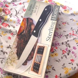 Set of 8 Jumbo Steak knives